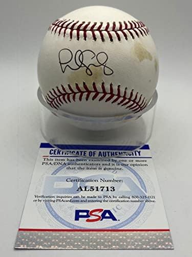 פרדי גונזלס ברייבס מרלינים חתמו על חתימה רשמית MLB בייסבול PSA DNA - כדורי בייסבול חתימה