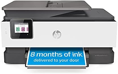 HP OfficeJet Pro 8035E צבע אלחוטי מדפסת All-in-One עם עד 12 חודשים דיו מיידי
