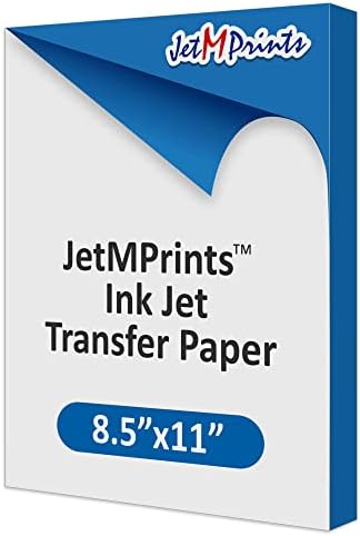 נייר העברה של JetMprints דיו 8.5 x 11