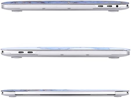 Mosiso פלסטיק צבעי מים ישר קשיח קשיח ושרוול מחשב נייד אנכי ומקלדת כיסוי ומגן מסך ותואמים תואמים ל- MacBook Pro
