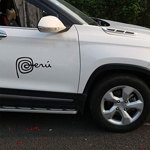 מדבקות מכוניות של Hahawaii, Creative Marca Peru Symber Car Styling Styling Window Window Decater Decater Decater