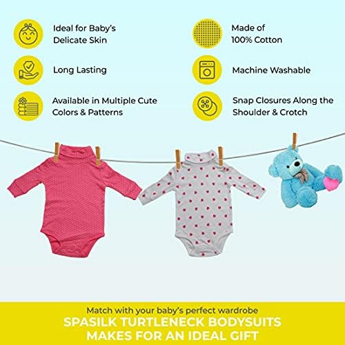 SPASILK 2-חבילות גולף גולף גופי גוף שרוול ארוך-ילד ותינוקת תינוקת-תשלום חיוני-מתנת מקלחת תשלום