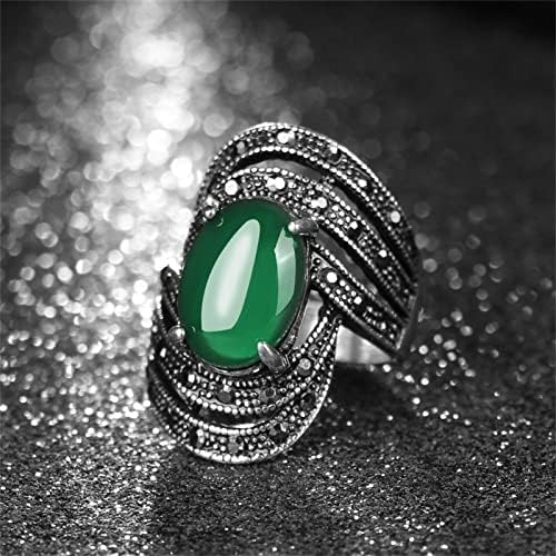 2023 חדש לנשים Big Boho חתונה חתונה אבן אבן אתנית טבעת טבעות חתונה וינטג 'טבעות כלה עתיקות טבעות חלולות טבעת