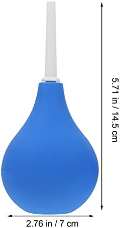 טופיקו חוקן הנורה אנאלי שטיפת מנקה: 2 יחידות לשימוש חוזר בנרתיק מנקה ניקוי חוקן הנורה לגברים נשים