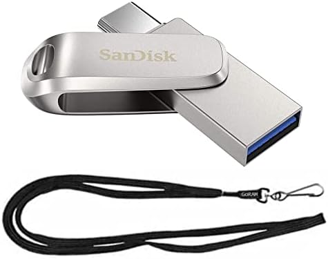 Sandisk 1TB Ultra Dual Drive Luxe 150MB/S USB 3.1 ל- Type-C Flash Drive SDDC4-1T00 לסמארטפונים,