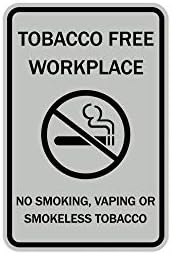סימנים של דיוקן Bylita דיוקן עגול טבק במקום עבודה ללא עישון, סימן טבק ללא עישון - קטן