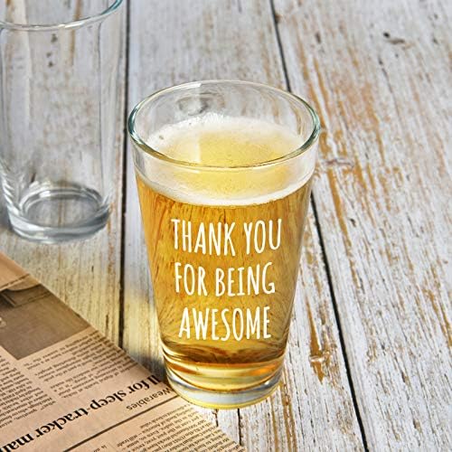 פוטומי תודה על היותך כוס בירה מדהימה, מתנות בירה לנשים גברים עמיתים לעבודה בוס מורה חברים ידידות