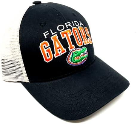 כובע לאומי אוניברסיטת פלורידה כובע גייטורס כובע מתכוונן קלאסי בשני גוונים עם סיכה, ססגוניות, מידה אחת