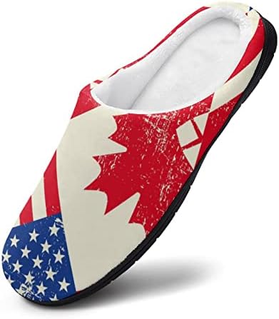 ארהב וקנדה דגל נשים של כותנה נעלי בית קל רחיץ בית נעלי ספא שינה מלון