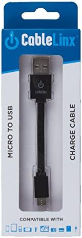 כבל טעינה של CableLinx Micro ל- USB עבור ChargeHub - תואם לאנדרואיד, סמסונג, Windows, MP3, מצלמה ועוד