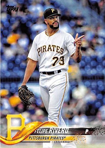 2018 Topps 293 Felipe Rivero Pittsburgh Pirates כרטיס בייסבול