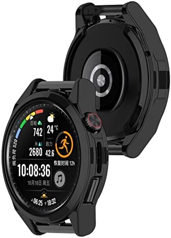 מוטונג תואם ל- Huawei Watch GT3 SE TPU CASESIVE CASE - TPU מגן שעון שעון כיסוי מכסה תואם ל- Huawei