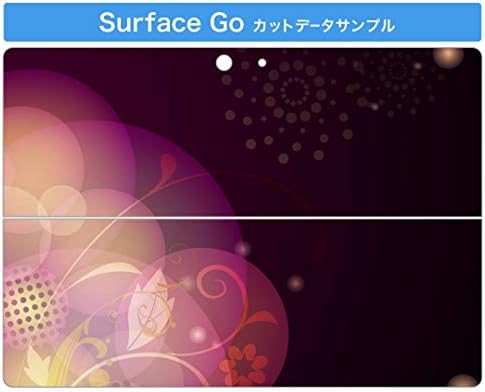 כיסוי מדבקות Igsticker עבור Microsoft Surface Go/Go 2 עורות מדבקת גוף מגן דק במיוחד 002243 איור קמח פרחים