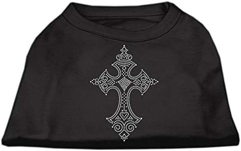 מוצרי חיות מחמד של מיראז 'חולצה צולבת ריינסטון, xx-large, שחור