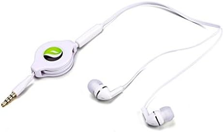 אוזניות אוזניות נשלפות אוזניות ללא ידיים 3.5 ממ W אוזניות מיקרופון מיקרופון תואם ל- Blu G90 Pro,