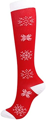גרביים נעימות לנשים נשים חג המולד גרביים חמות ביצועים כרית כותנה ספורט מזדמן גרבי דחיסה רחבות
