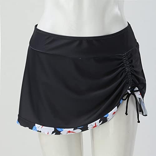 מכנסיים קצרים של KCJGIKPOK בנות בגודל 14 טנקיני בגדי ים עם חצאית 2 בגדי ים בגדי ים בגדי ים לנשים