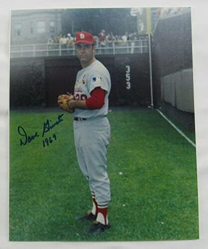 דייב ג'וסטי חתום על חתימה אוטומטית 8x10 צילום I - תמונות MLB עם חתימה