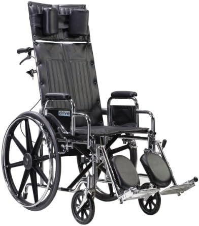 כונן רפואי סטד22רבדה סנטרה כבד החובה כיסא גלגלים עם להסרה שולחן זרועות נדנדה משם רגל נשען, שחור