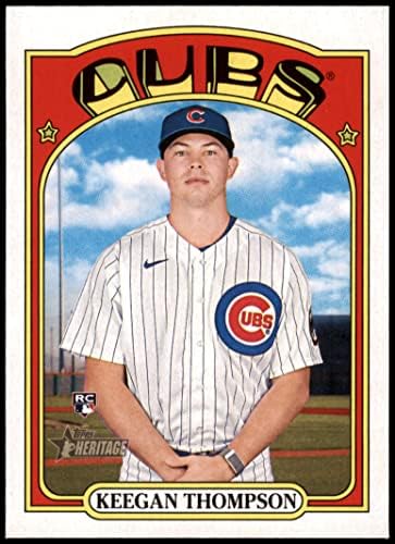 2021 Topps 588 Keegan Thompson Chicago Cubs NM/MT Cubs