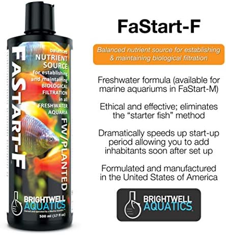 Brightwell Aquatics FastArt F - מקור תזונתי להקמת סינון ביולוגי באקווריומים של מים מתוקים