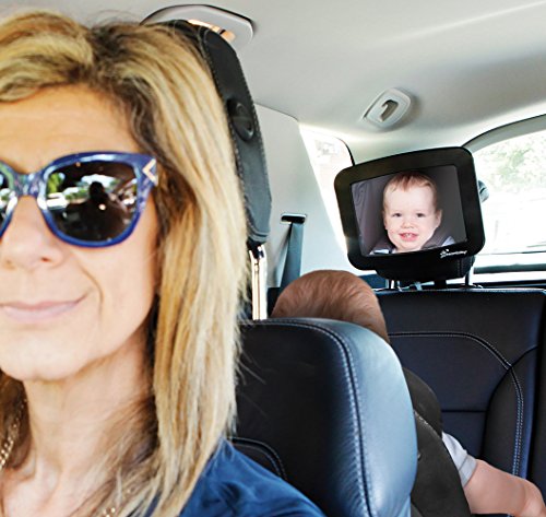 מראה מושב אחורי מתכוונן DreamBaby - זווית רחבה למושב המכונית הפונה לתינוק - L263 -