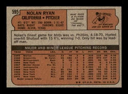 595 Nolan Ryan Hof - 1972 Topp