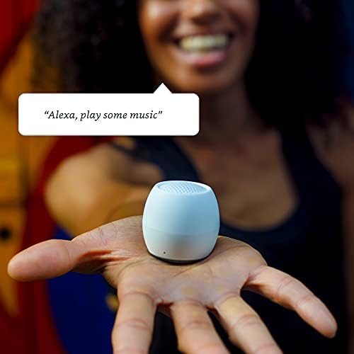 Boompods Zero Talk Bluetooth רמקול - Alexa הקטנה ביותר בעולם המובנה המובנה Mini Saowkers & MIC