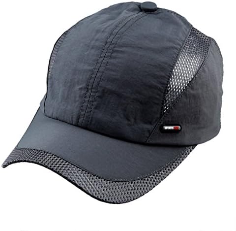 כיכר גן בייסבול כובע כובע, ריצה גולף כובעי ספורט שמש כובעי מהיר יבש קל משקל אולטרה דק