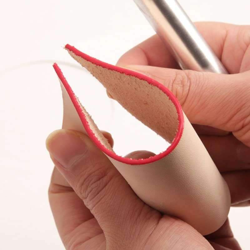 דוניאמי פליז עליון קצה עליון גלגל עט עט ציור שמן מייצר מלאכת עור כלי גמר DIY - כלי גמר -