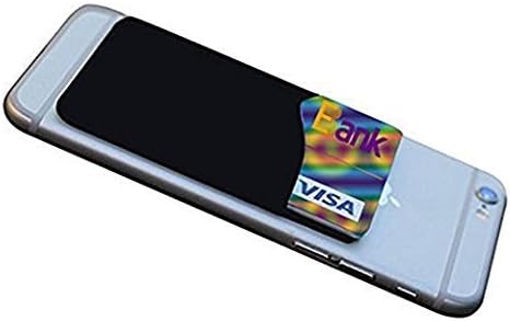 שקעי מחזיק כרטיסי טלפון של YoodeLife, סיליקון דבק דבק מקל ארנק כרטיס אשראי ארנק טלפון נרתיק כיס שרוול שרוול