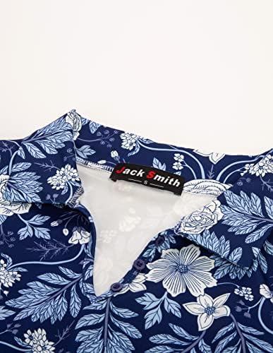 ג'ק סמית 'ספורט לנשים לחות לחות חולצת פולו מהירה חולצת טריקו יבש