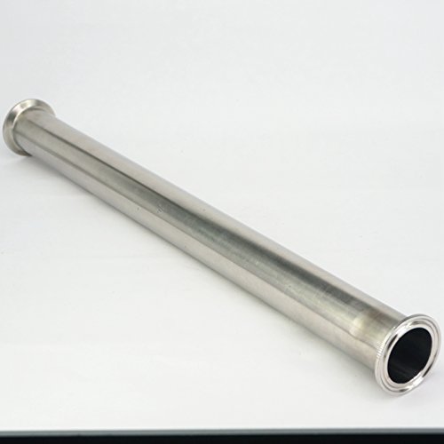 Sorekarain 1.5 אינץ 'מהדק Tri x 38 ממ צינור OD אורך צינור סליל סניטרי 458 ממ עבור SUS304 SUS304