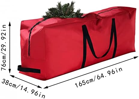 עץ חג המולד כיסוי, פרקטה שקיות עם רוכסן אוהל אחסון תיק עמיד טארפ חומר