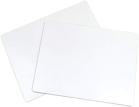 לוח לבן, 2-צדדי, רגיל / רגיל, 9 איקס 12, 25 לוחות
