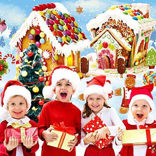 חג המולד קיר קישוטי זנגוויל צילום תפאורות גדול בד מתוק חג סצנה באנר לחורף מסיבת חג המולד תא צילום אבזרי רקע