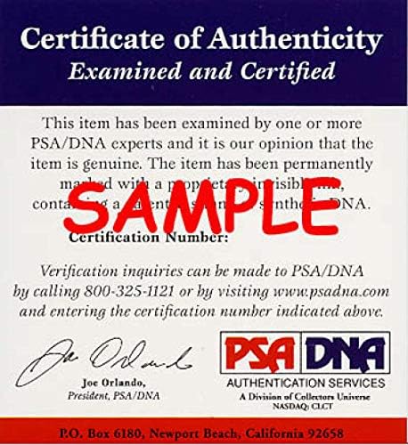 קרל האבל PSA DNA COA חתום 8x10 ענקים עם חתימות צילום