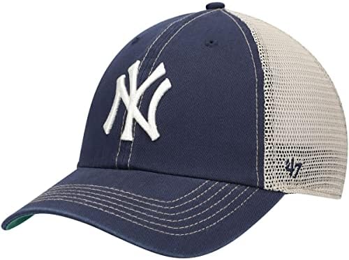 '47 רשת מכמורת גדולה לנקות כובע מתכוונן, נוער מידה אחת מתאים לכולם