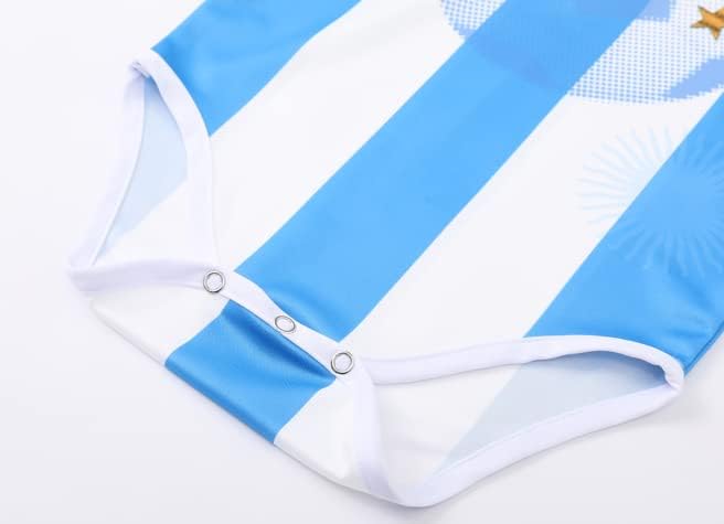 דיזי אלופי ארגנטינה ספורט כדורגל כדורגל גביע העולם התינוקת גופית גוף גופיות בנות בנות בנות