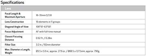 קנון עדשה 16-35 מ מ/2.8 ל ג עם עדשה מקטב עגול