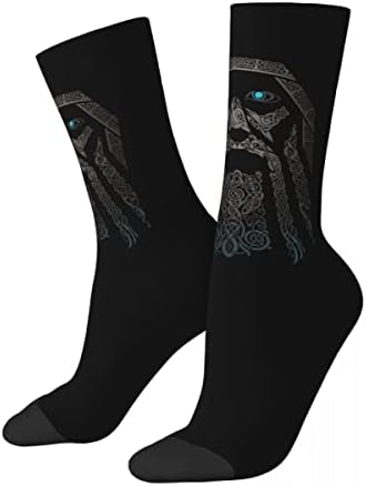 Alptec viking גרביים אתלטים נוריים אודין טוטם גרביים שחורים גרביים לחות לגברים גרבי גרבי ספורט גרבי ספורט