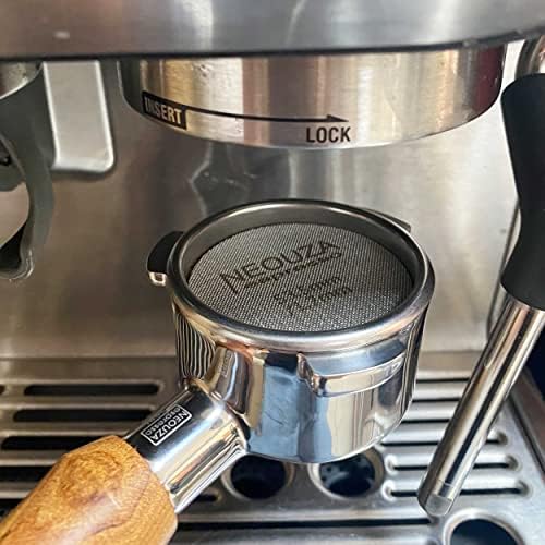Neouza Espresso Puck מסך 51 ממ לשימוש חוזר של 1.7 ממ עובי 150 מיקרומטר נירוסטה מקצועית פילטר קפה פילטר לרשת לסל