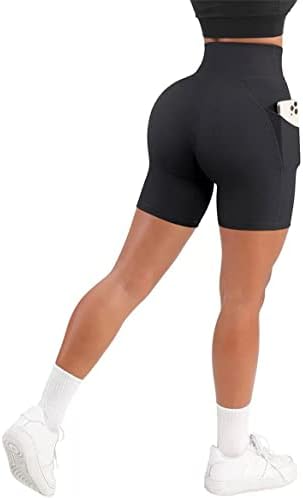 3 יח 'מכנסי יוגה יוגה מותניים גבוהים לנשים לבקרת רוח חוצה מותניים אימון שלל רץ מכנסי אופניים מצולעים עם