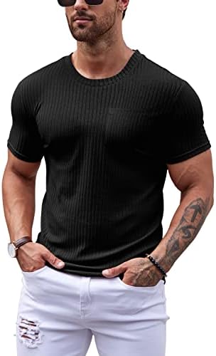 חולצת טי קצרה של שרוול קצר לגברים של גברים צבע אחיד חולצות פולו חולצות קלאסיות חולצות גולף מצולמות