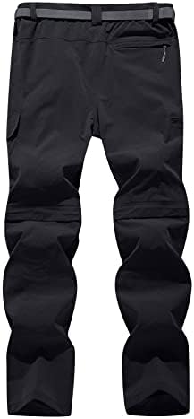 מכנסי מטען לגברים של CJHDYM אופנה מרובה כיסים כפתור בצבע אחיד רוכסן רוכסן חיצוני כושר סהוט מכנסיים ישר