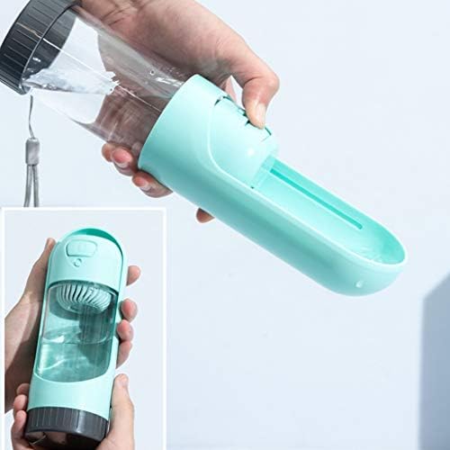 פגוקלט נייד לחיות מחמד מים בקבוק שתיית קערה, משמש כדי להאכיל את מתקן מים לחיות מחמד חיצוני מים בקבוק