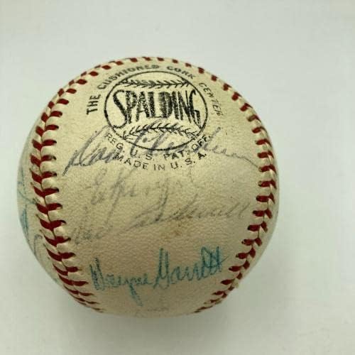 Nolan Ryan Tom Seaver 1970 צוות Mets New York חתם על Vintage NL Baseball JSA COA - חתימות בייסבול