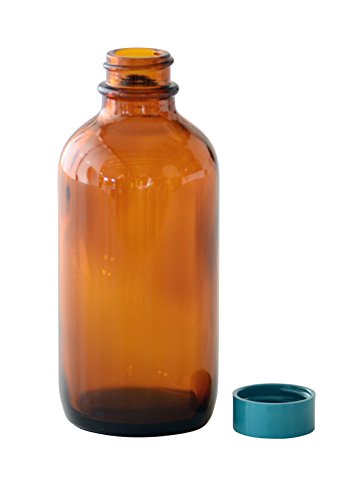Vestil btl-uvn-g-4 בקבוק זכוכית ענבר צרה בפה, 4 גרם, 4.625 גובה, 1.9375 רוחב