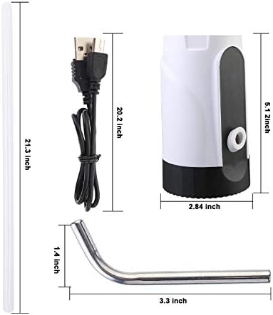 WSSBK משאבת בקבוק מים ביתית, טעינה USB טעינה משאבת מים שתייה אוטומטית מתג בקבוק מים מתקן מים חשמלי