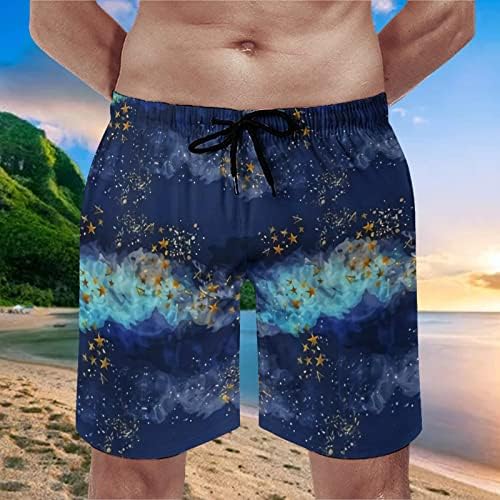 בגדי ים פלגיים גברים קיץ חוף הים חופשת חוף 3D דפוס דיגיטלי מכנסי רשת קצרים חוף ללא רשת שחייה